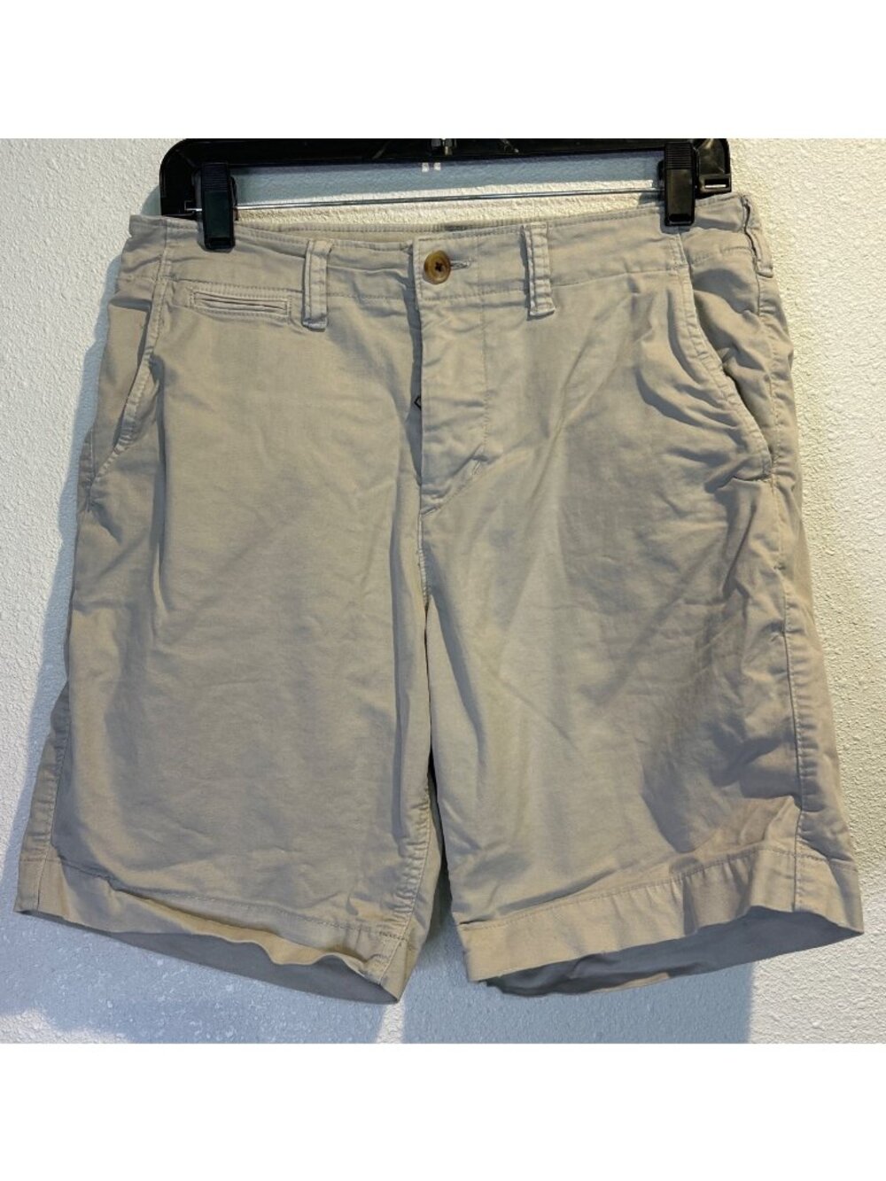 American Eagle (MENS 30) Flex Classic Shorts Beigh Chino